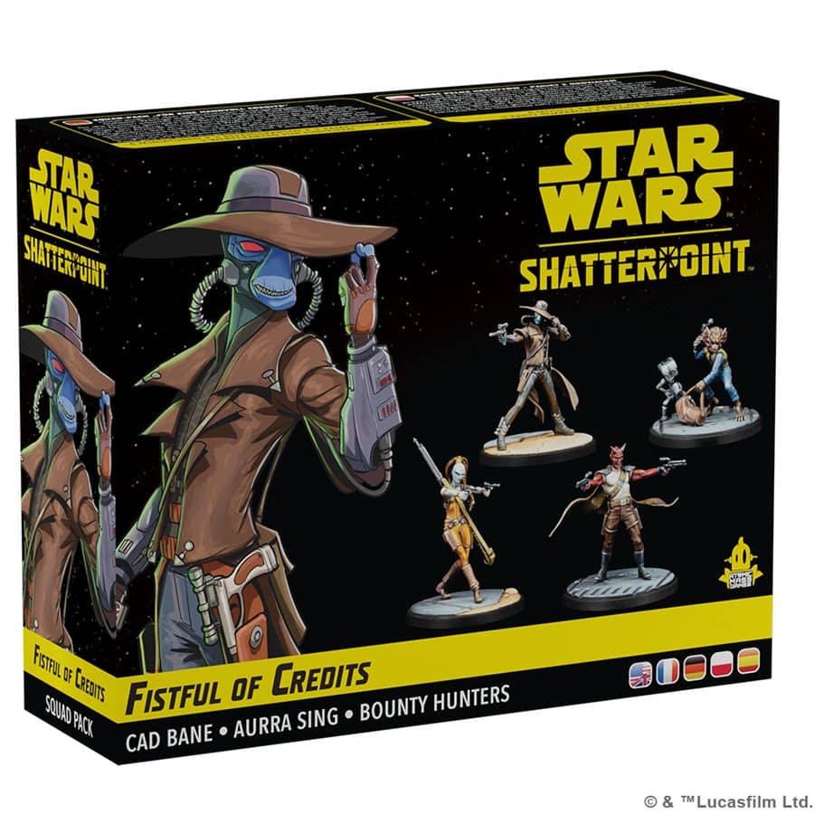 Star Wars Shatterpoint Cad Bane Squad Pack image 0